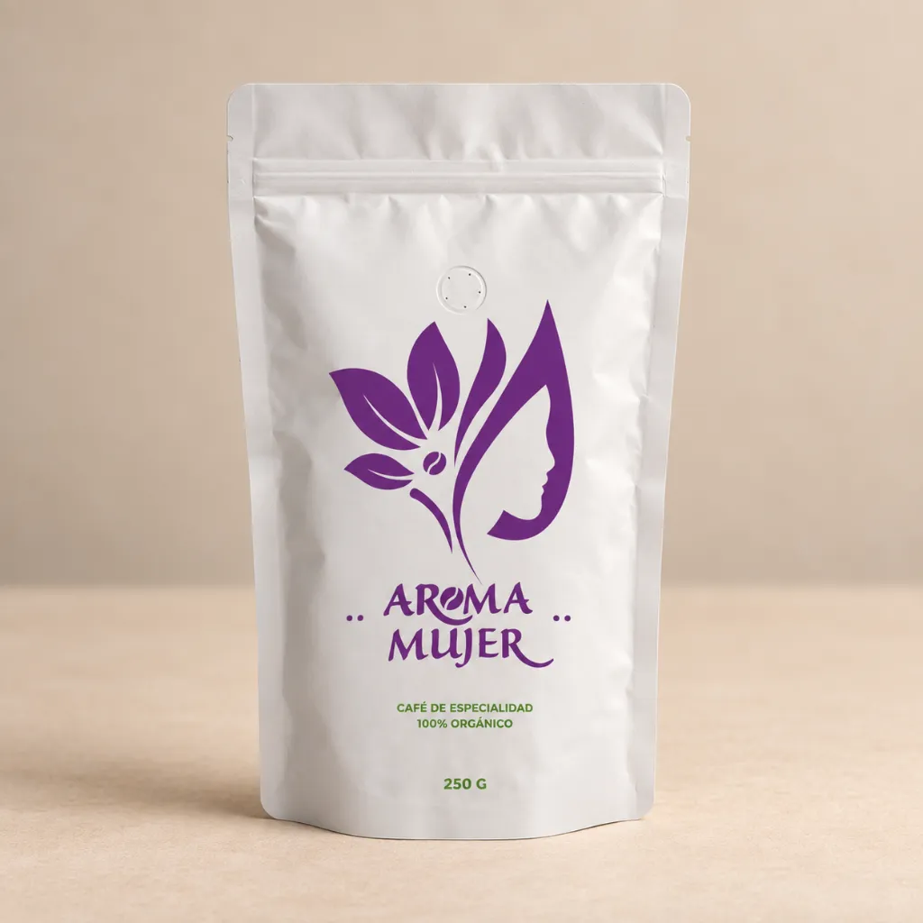 Café Tostado Aroma De Mujer Variedad Geisha 100% Orgánico - Puntaje Sca 85-86 - 250Gr